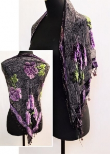 Beaded shawl BVT-013A
